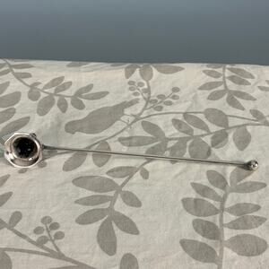Vintage Wallace Candle Snuffer Model 3012 Long Handle Polished Metal Cottage